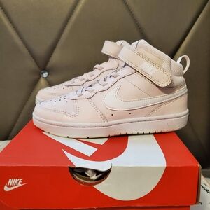 Nike Kids Light Pink High-Top Sneakers